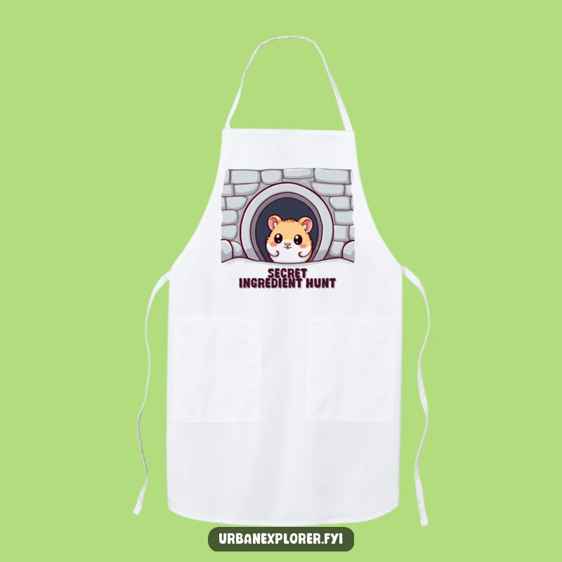 Funny Kawaii Hamster Apron - Hilarious Kitchen Discovery for Foodies