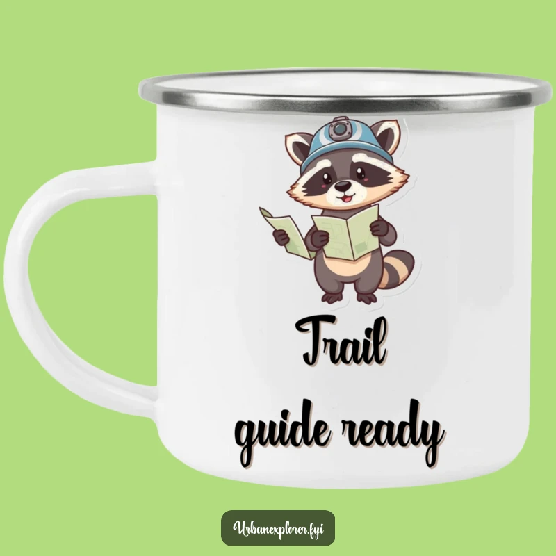Funny Raccoon Explorer Camping Mug: Your Adventure Buddy Funny Gift