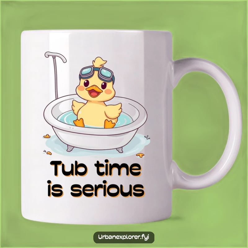 Funny Kawaii Duck Bathtub Mug: Hilarious Bath Time Fun Gift