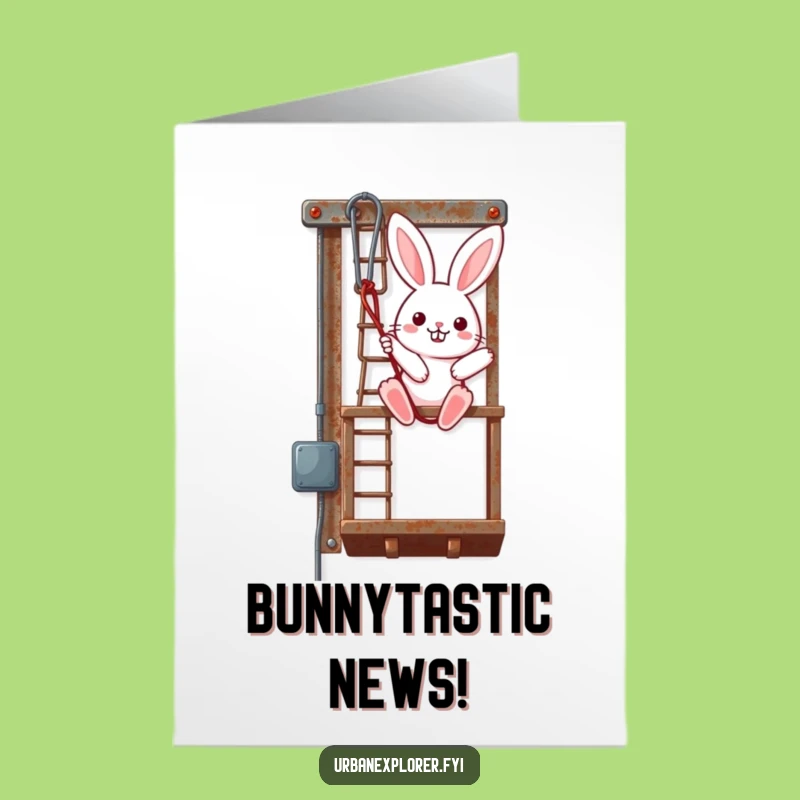 Free Printable Kawaii Bunny Congrats Card - Hilarious Downloadable Surprise for Their Big Achievement