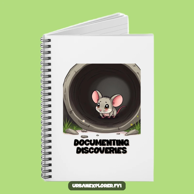 Funny Mouse Notebook: Jot Down Adventures with Tiny Critter Humor