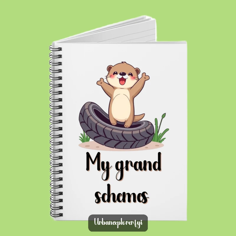 Funny Otter Achievement Notebook: Jot Down Wins with This Hilarious Funny Gift!